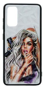 TPU+PC чохол Prisma Ladies для Samsung S20 purple
