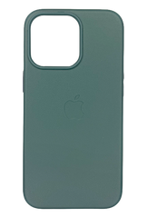 Чохол Leather with Magsafe для iPhone 13 Pro pine needle green