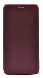 Чохол книжка Baseus Premium Edge для Samsung A21/A215 marsala