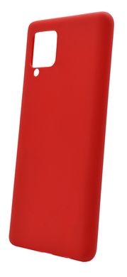 Силиконовый чехол Soft Feel для Samsung A42 5G red Candy