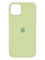 Силіконовий чохол Full Cover для iPhone 15 Plus green (mint)