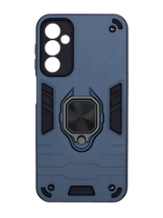 Чохол Transformer Ring for Magnet для Samsung A34 dark blue протиударний Full Camera