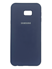 Силиконовый чехол Full Cover для Samsung J4+2018 midnight blue