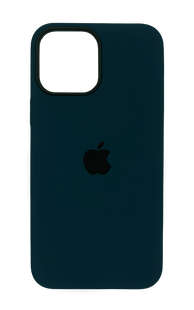 Силіконовий чохол with MagSafe для iPhone 15 Pro Max storm blue