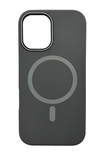 Силіконовий чохол Fibra OmniMag для iPhone 17 dark gray