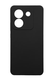 Силіконовий чохол Full Cover Lakshmi для Xiaomi Poco M7 Pro 5G black (AAA)Full Camera без logo