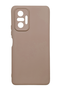 Силіконовий чохол Full Soft для Xiaomi Redmi Note 10 Pro/10 Pro Max pink sand Full Camera