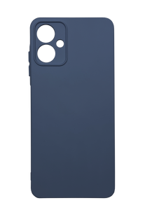 Силиконовый чехол SMTT для Samsung A06 midnight blue Full Camera с микрофиброй