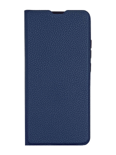 Чохол книжка FIBRA (рельєф) для Motorola E13 dark blue