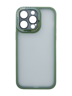 Чохол Metall Camera Touch Soft для iPhone 14 Pro Max alpine green Full Camera