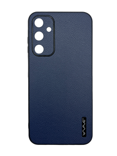 Чехол WAVE Leather для Samsung A25 blue Full Camera