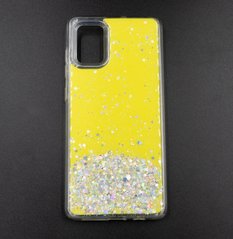 Накладка Wave Brilliant Case (TPU) для Samsung A71 yellow