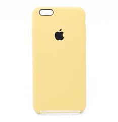 Силіконовий чохол для Apple iPhone 6 + original gold