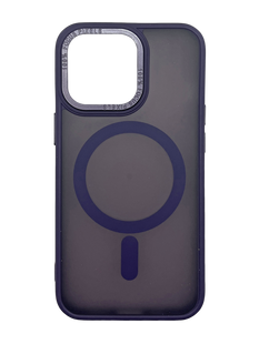 Чохол TPU+PC Space Magnetic Color with Magsafe для iPhone 15 Pro Max violet