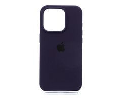 Силіконовий чохол Full Cover для iPhone 15 Pro elderberry