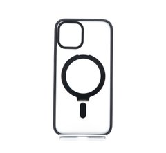 Чохол MATTE GUARD MagSafe для iPhone 12/12 Pro black ring/holder