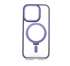 Чохол MATTE GUARD MagSafe для iPhone 15 Pro violet/holder