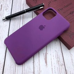 Силіконовий чохол для Apple iPhone 11 original violet