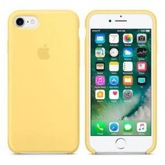 Силиконовый чехол для Apple iPhone 7/8 original mellow yellow