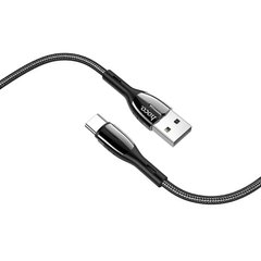 USB кабель Hoco U89 Safeness charging data cable Type-C 2.4A/1.2m black