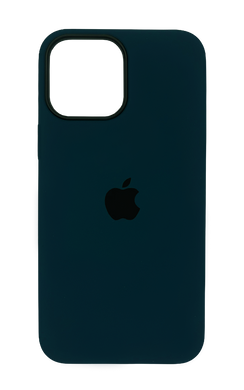 Силіконовий чохол with MagSafe для iPhone 15 Pro Max storm blue