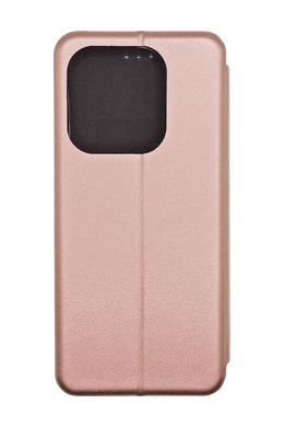 Чохол книжка Original шкіра для Xiaomi Redmi Note 14 4G rose gold (you)