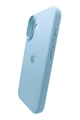 Силіконовий чохол Full Cover для iPhone 17 light blue