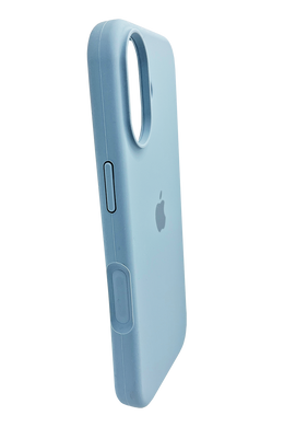 Силіконовий чохол Full Cover для iPhone 17 light blue