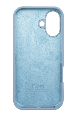 Силіконовий чохол Full Cover для iPhone 17 light blue