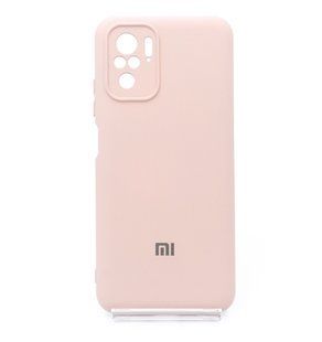 Силіконовий чохол Full Cover для Xiaomi Redmi Note 10/10S My Color Full Camera pink sand