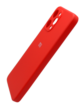 Силіконовий чохол Full Cover для Xiaomi Redmi 12 red Full Camera