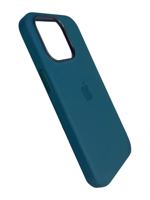 Силіконовий чохол with MagSafe для iPhone 14 Plus storm blue