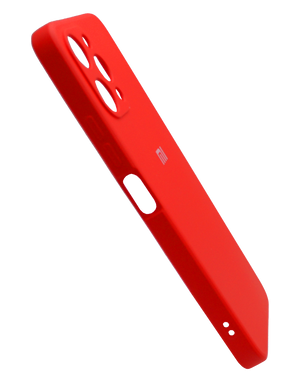 Силіконовий чохол Full Cover для Xiaomi Redmi 12 red Full Camera