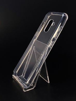 TPU чехол Clear для Samsung A8 (2018) transparent 1.5mm Epic