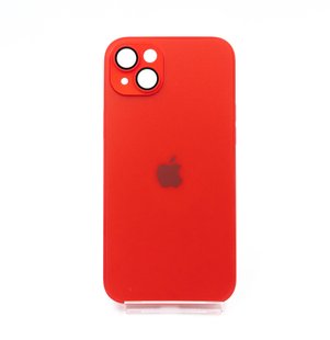 Чохол TPU+Glass sapphire matte case для iPhone 14 Plus cola red