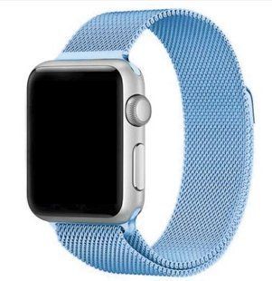 Ремінець Apple Watch Milanese loop 38mm/40mm Blue