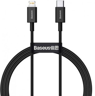 Кабель Baseus CATLYS-C01 Superior PD 20W FC Type-C to Lightning 2m black