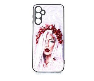 TPU+PC чохол Prisma Ladies для Samsung A14 4G/5G Ukraine girl Full Camera