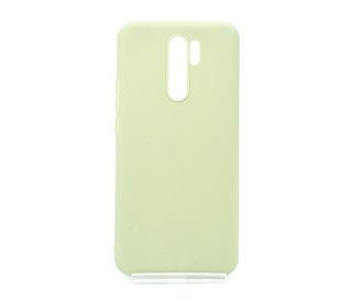 Силиконовый чехол Soft feel для Xiaomi Redmi 9 pistashio Candy
