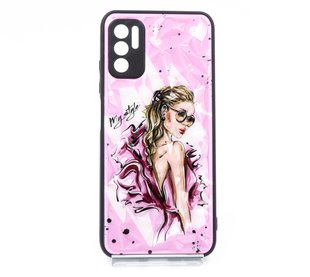 TPU+PC чохол Prisma Ladies для Xiaomi Redmi Note 10 5G/Poco M3 Pro Full Camera you dazzie me