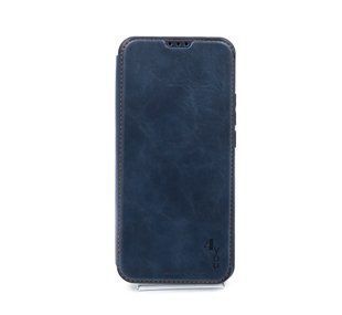 Чехол книжка Premium PU кожа для Xiaomi Redmi 9 DDU dark blue (4you)