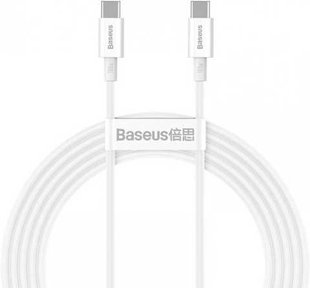 Кабель Baseus CATYS-B02 Superior Series Fast ChargingType-C to Type-C PD 100W 1m white