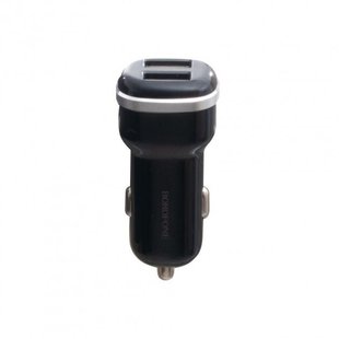 Авто Зарядное Устройство Borofone BZ13 Type-C 2.4A 2USB black