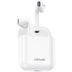 Блютуз Стерео Гарнитура Usams US-ND001 BT 5.0 TWS white
