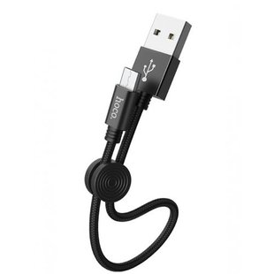 USB кабель Hoco X35 Premium Charging micro 2.4A 0.25m black