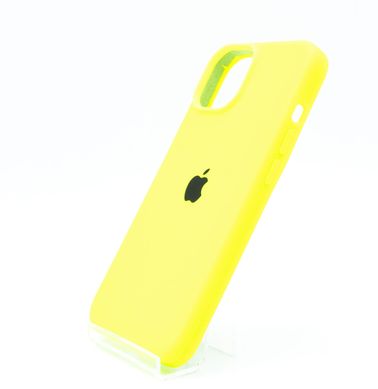 Силіконовий чохол Full Cover для iPhone 14 neon green