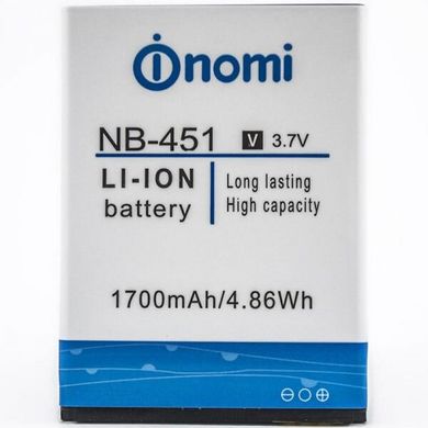 Аккумулятор для Nomi NB-451 (i451) AAAA