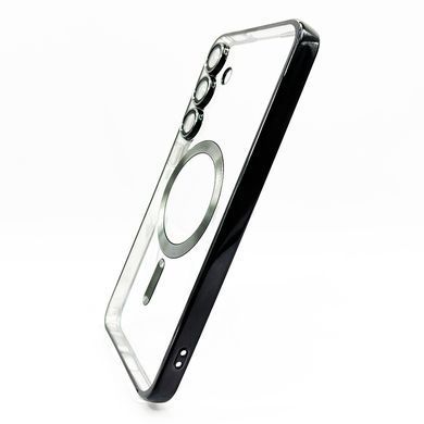 Чехол WAVE Metal Color with MagSafe для Samsung S25 FE black Full Camera