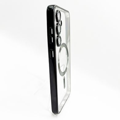 Чехол WAVE Metal Color with MagSafe для Samsung S25 FE black Full Camera