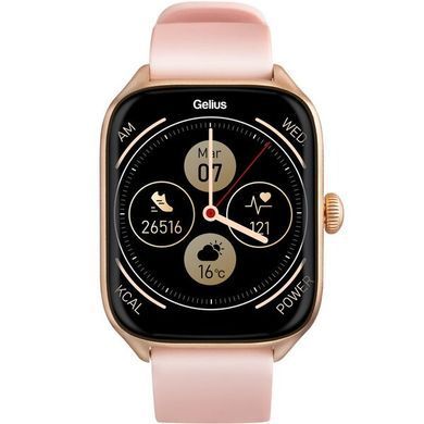 Смарт годинник Gelius GP-SW012 (Amazwatch GTS) gold rose